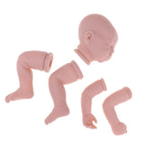 Max 19" Unpainted Reborn Kit Newborn Baby Doll with Head 3/4 Arms Full Legs