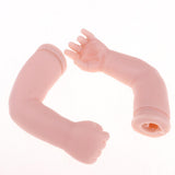 Max 19" Unpainted Reborn Kit Newborn Baby Doll with Head 3/4 Arms Full Legs
