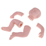 Max 19" Unpainted Reborn Kit Newborn Baby Doll with Head 3/4 Arms Full Legs