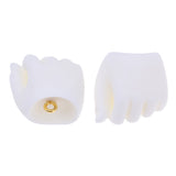 Max 1/4 BJD Giant Baby Doll Hands Resin Fat Hands Type White Skin #2