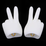 Max 1/4 BJD Giant Baby Doll Hands Resin Fat Hands Type White Skin #3