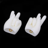 Max 1/4 BJD Giant Baby Doll Hands Resin Fat Hands Type White Skin #3