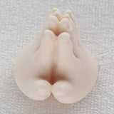 Max 1/4 BJD Giant Baby Doll Hands Resin Fat Hands Type White Skin #4