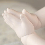 Max 1/4 BJD Giant Baby Doll Hands Resin Fat Hands Type White Skin #4