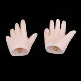 Max 1/4 BJD Giant Baby Doll Hands Resin Fat Hands Type Pink Skin #1