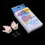 Max 1/4 BJD Giant Baby Doll Hands Resin Fat Hands Type Pink Skin #1