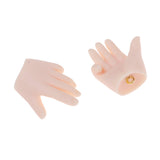 Max 1/4 BJD Giant Baby Doll Hands Resin Fat Hands Type Pink Skin #1