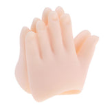 Max 1/4 BJD Giant Baby Doll Hands Resin Fat Hands Type Pink Skin #5