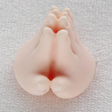 Max 1/4 BJD Giant Baby Doll Hands Resin Fat Hands Type Pink Skin #5
