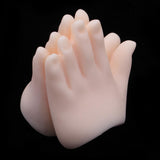 Max 1/4 BJD Giant Baby Doll Hands Resin Fat Hands Type Pink Skin #5