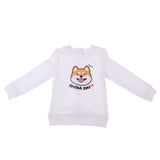 Maxbell Fashion Doll Clothes Round Neck Sweatshirt Pullover Top For 70cm Uncle BJD Outfit Accessory White