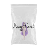 Maxbell Girl 14 Jointed Movable Nude Doll Body Parts 1/6 BJD Doll Toys (Purple Hair)