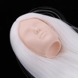 Max 1/6 Male BJD Doll White Hair Head Sculpt Ball-Jointed Doll Body Parts Accs