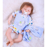 Max Lovely Printed Rompers Pants & Bibs For 20'' Newborn Infant Doll Accessories