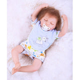 Max Lovely Printed Rompers Pants & Bibs For 20'' Newborn Infant Doll Accessories
