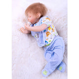 Max Lovely Printed Rompers Pants & Bibs For 20'' Newborn Infant Doll Accessories