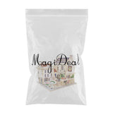 Maxbell 1/24 DIY Miniature Dollhouse Furniture Kit 3D Detachable Dolls House Villa Model Assembly Puzzle Toy Birthday Christmas Festival Gifts