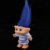 Maxbell Delicate Lucky Troll Doll Mini Action Figures Toy Cake Decorations #6