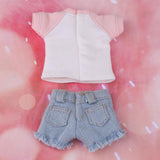 Max Doll T-shirt Short Pants for 1/6 Blythe Doll Outfit Clothes Accessory Pink