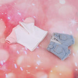 Max Doll T-shirt Short Pants for 1/6 Blythe Doll Outfit Clothes Accessory Pink