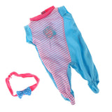 Max Doll Outfit Romper Jumpsuits Hairband Set For 18 inch Dolls