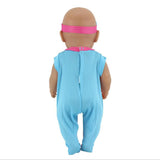 Max Doll Outfit Romper Jumpsuits Hairband Set For 18 inch Dolls