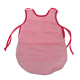 Max 43cm 17inch Fashion Baby Doll Sleeping Bag Carrier for Dolls Accessory White
