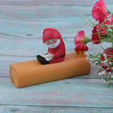 Max 1/12 Dollhouse Miniature Resin Santa Claus Crafts Home Decoration Play Toys