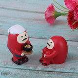 Max 2pcs 1/12 Dollhouse Miniature Dharma People Model Room Desk Top Decor Gift