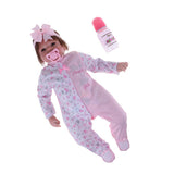 Max Adorable 21inch Reborn Doll Full Silicone Newborn Infant Baby Girl Doll Mold