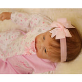 Max Adorable 21inch Reborn Doll Full Silicone Newborn Infant Baby Girl Doll Mold