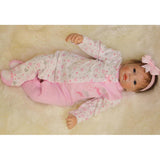 Max Adorable 21inch Reborn Doll Full Silicone Newborn Infant Baby Girl Doll Mold