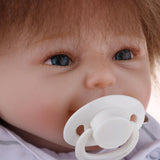 Max 50cm Lifelike Silicone Vinyl Reborn Dolls Newborn Babies Doll Alive Dolls