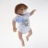 Max 50cm Lifelike Silicone Vinyl Reborn Dolls Newborn Babies Doll Alive Dolls