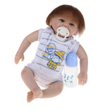 Max 50cm Lifelike Silicone Vinyl Reborn Dolls Newborn Babies Doll Alive Dolls