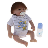 Max 50cm Lifelike Silicone Vinyl Reborn Dolls Newborn Babies Doll Alive Dolls