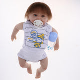 Max 50cm Lifelike Silicone Vinyl Reborn Dolls Newborn Babies Doll Alive Dolls