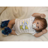 Max 50cm Lifelike Silicone Vinyl Reborn Dolls Newborn Babies Doll Alive Dolls