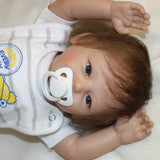 Max 50cm Lifelike Silicone Vinyl Reborn Dolls Newborn Babies Doll Alive Dolls