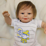 Max 50cm Lifelike Silicone Vinyl Reborn Dolls Newborn Babies Doll Alive Dolls