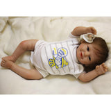 Max 50cm Lifelike Silicone Vinyl Reborn Dolls Newborn Babies Doll Alive Dolls
