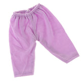 Max Mini Baby Doll Pants & Underwear for 18inch Girl Dolls Purple