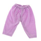 Max Mini Baby Doll Pants & Underwear for 18inch Girl Dolls Purple