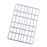 Max Adorable Miniature Mailbox Alphabet Letters For Crafting and Creating Silver