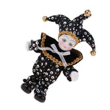 Max 6 inch Italian Eros Triangel Doll Love Token Funny Clown Xmas Gift Black