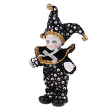 Max 6 inch Italian Eros Triangel Doll Love Token Funny Clown Xmas Gift Black