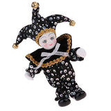 Max 6 inch Italian Eros Triangel Doll Love Token Funny Clown Xmas Gift Black
