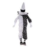 Max 38cm 15inch Vintage Porcelain Hanging Foot Clown Doll Harlequin Doll Model
