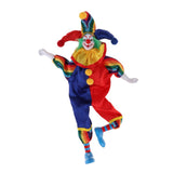 Max Funny Harlequin Smiling Porcelain Clown Doll Birthday Gifts Home Decoration