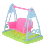 Max 1/12 Dollhouse Miniature Furniture Garden Swing Seat High Quality Plastic